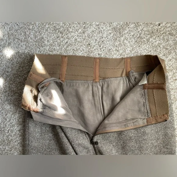 Stella McCartney Stunning Brown Tweed Skirt - Picture 6 of 11